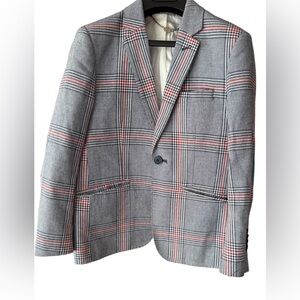 Elie Balleh boys red/white/blue blazer